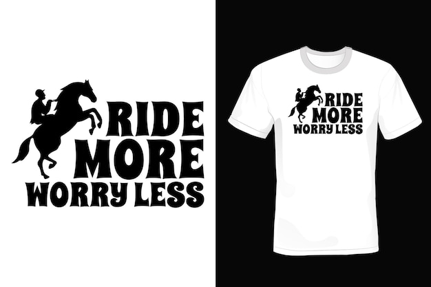 Horse T shirt design, typography, vintage