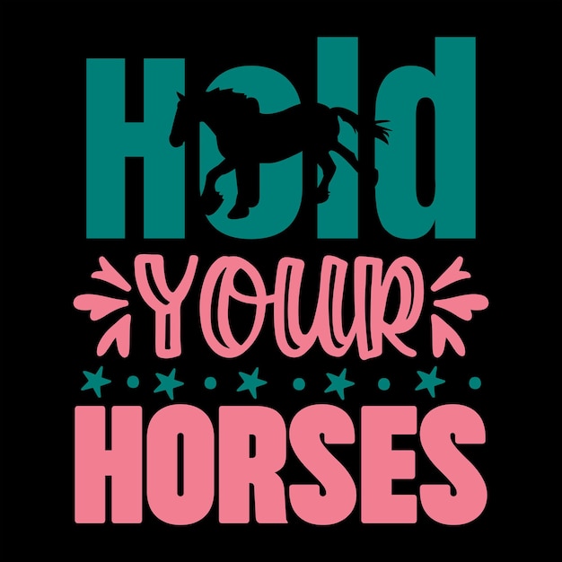 horse t shirt design vector file