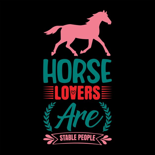 horse t shirt design vector file