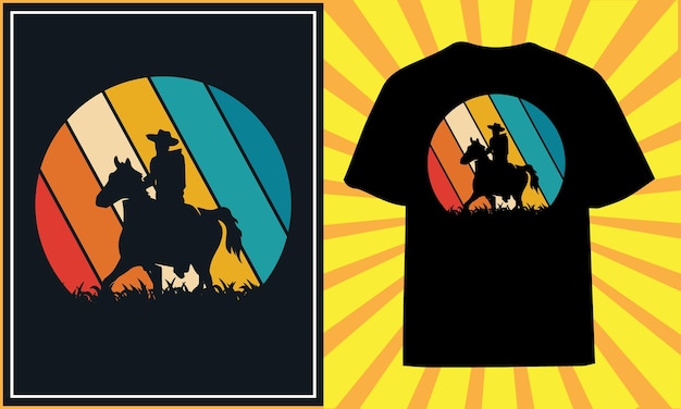 Horse t shirt design Vintage horse t shirt design and horse vector