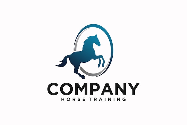 Horse training logo reference logo for your business