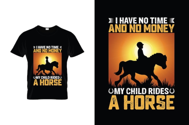 horse TShirt Design or horse poster Design horse Quotes horse Typography