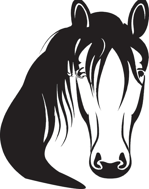 Vector horsecraftsmanship ambachtelijke vectorlogo's voor paardenelementen