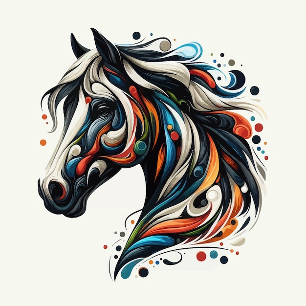 Краска для головы лошади