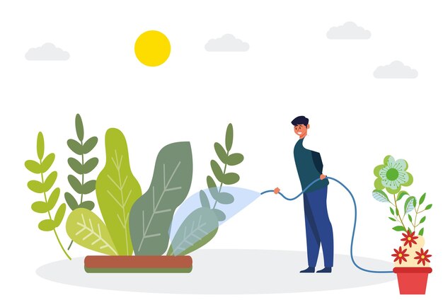 hose concept illustration stylish and beautiful