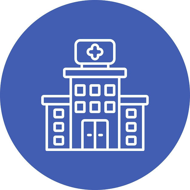 Hospital icon vector image Can be used for Health Checkup