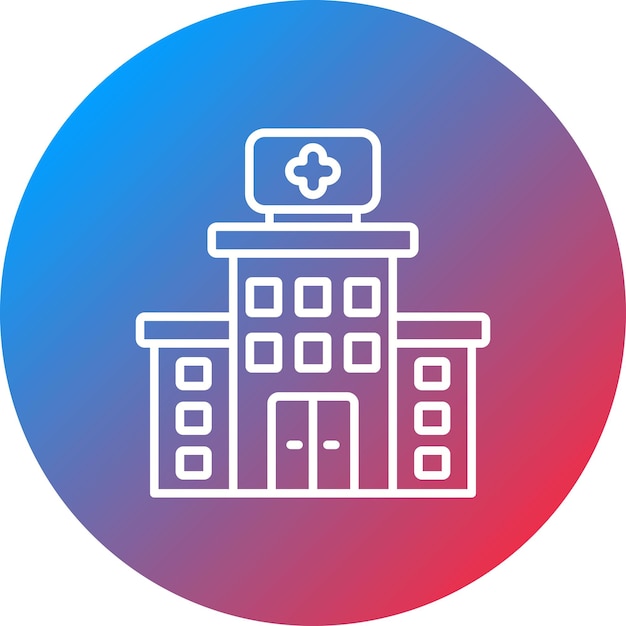 Vector hospital icon vector image can be used for health checkup
