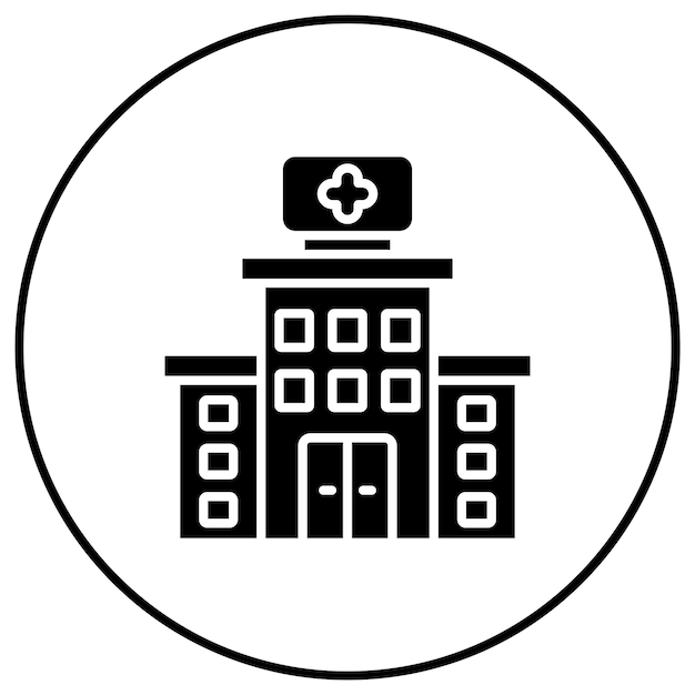 Vector hospital icon vector image can be used for health checkup