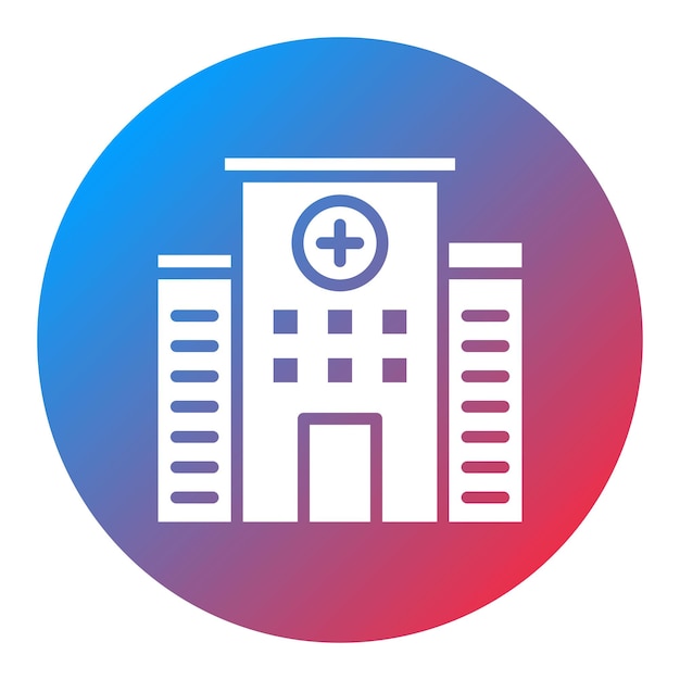 Hospital icon vector image Can be used for Public Services