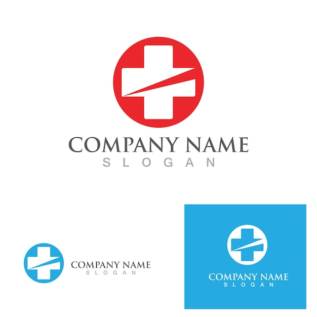 Hospital logo symbol vector template