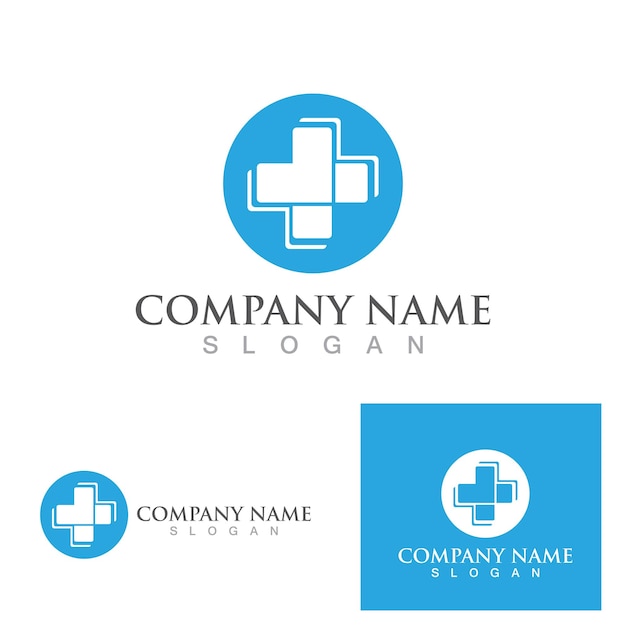 Hospital logo symbol vector template