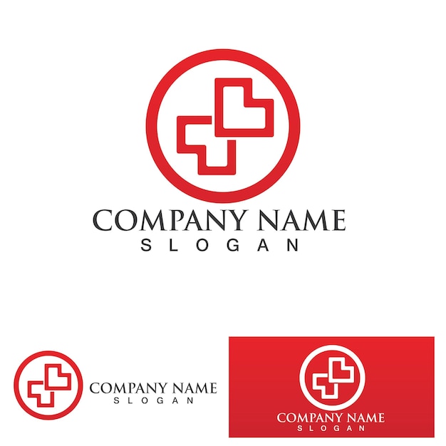 Hospital logo and symbol vector