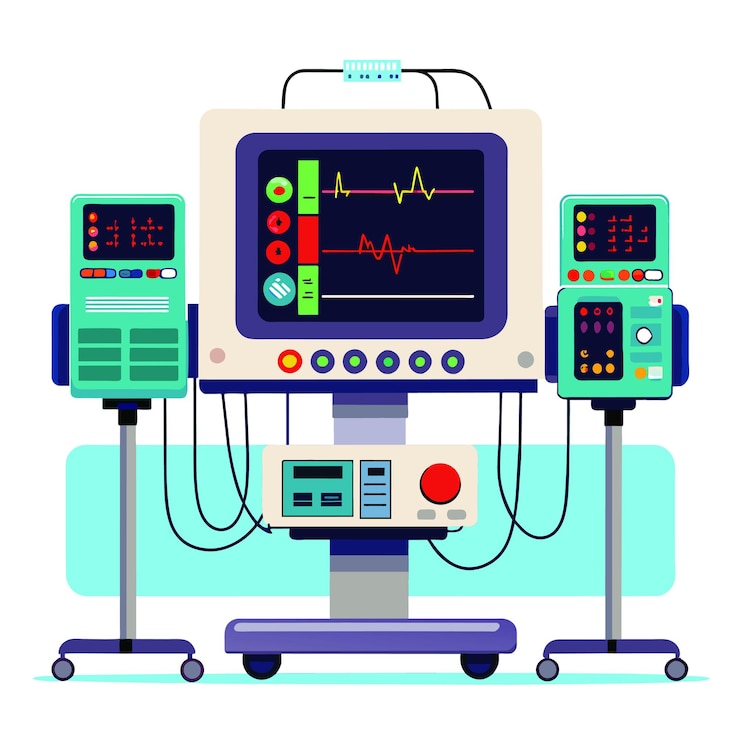 Vector hospital medical diagnostic equipment medical devices