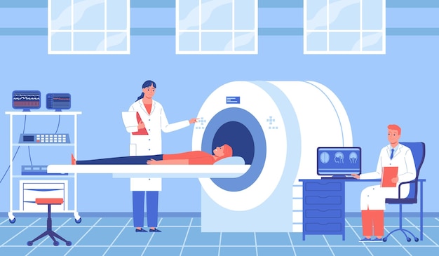 Vector hospital mri testing composition