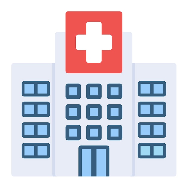 Hospital Vector Illustration