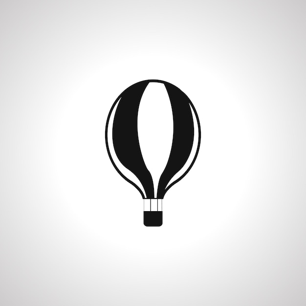 Hot air balloon icon Hot air balloon icon