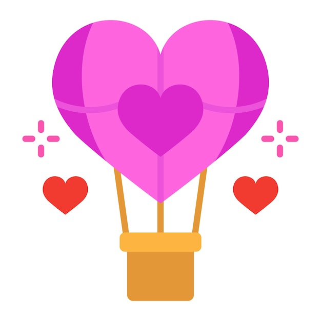 Hot Air Balloon Icon