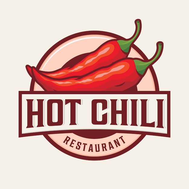 Hot chili logo design