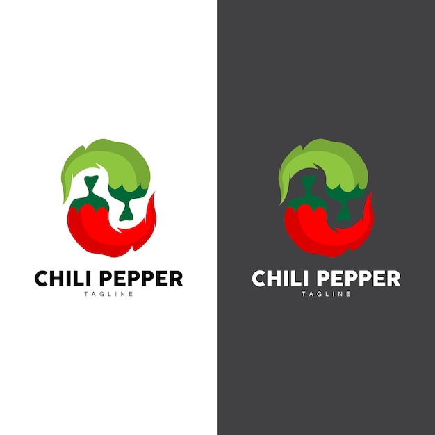 Hot Chili Logo Template Vector Illustration