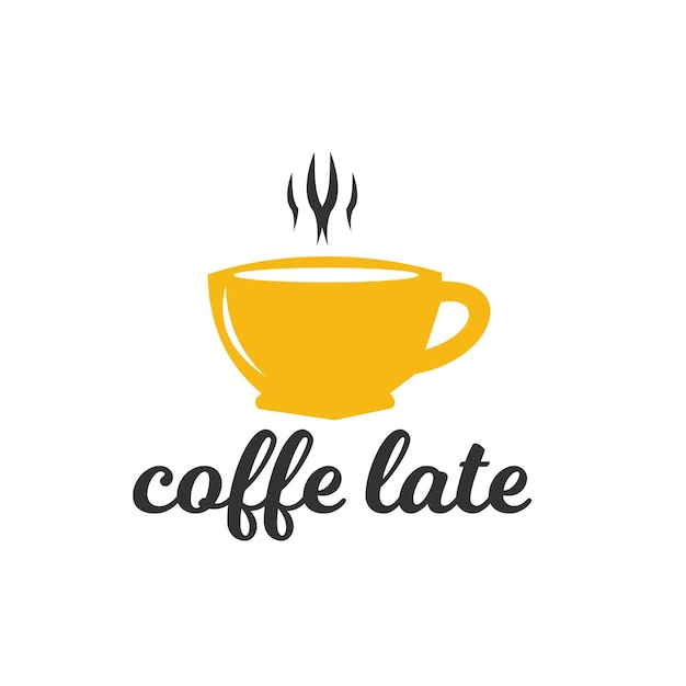 Hot Coffee Logo Illustratie