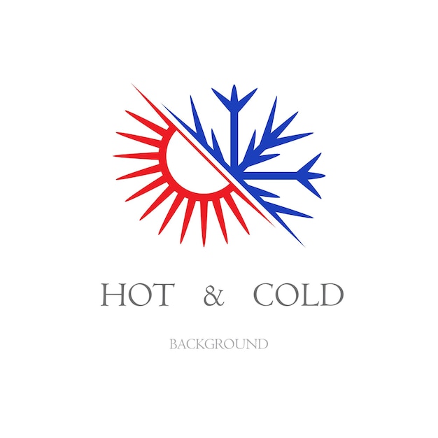 Hot and cold wallpaper