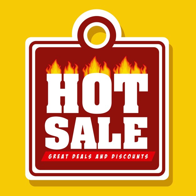 Vector hot deal design