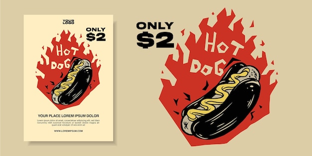 HOT DOG FLYERS