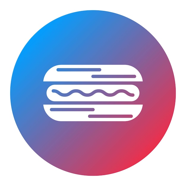 Hot Dog icon vector afbeelding Kan worden gebruikt voor Oktoberfest