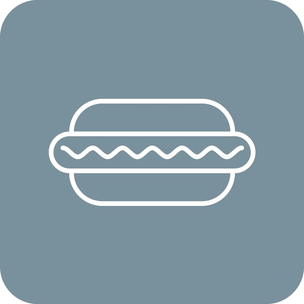 Hot Dog icon vector image Can be used for World Cuisine