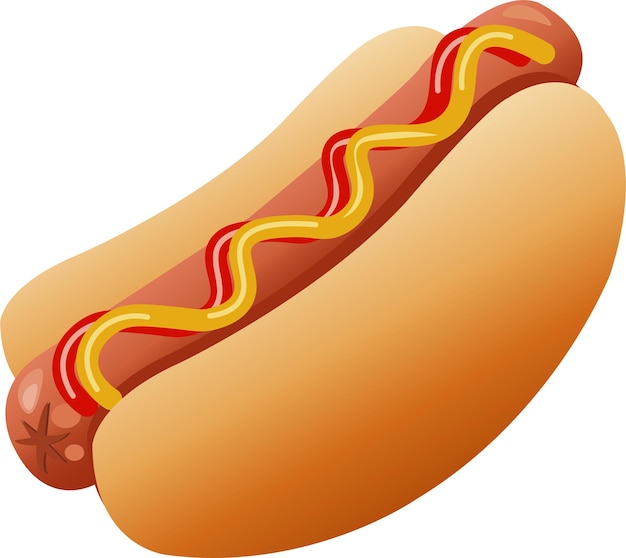 Hot Dog Vector