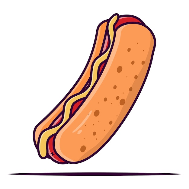 Vettore hot dog