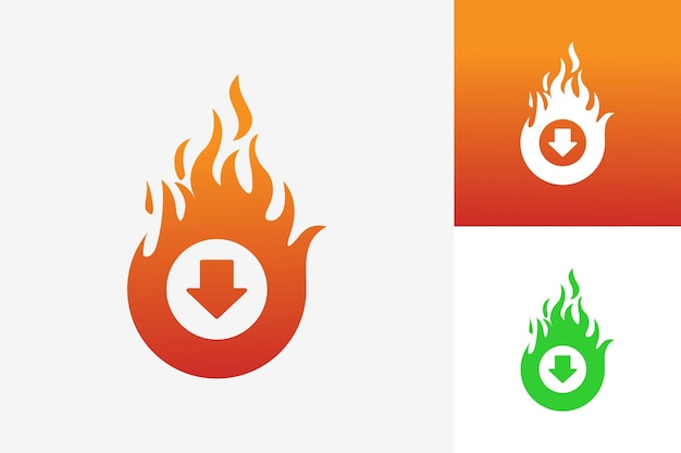 Hot Download Logo Template Design Vector, embleem, ontwerpconcept, creatief symbool, pictogram