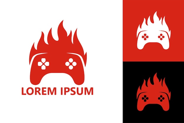 Fire Gaming Logo Vector Art, Icons, and Graphics for Free Download