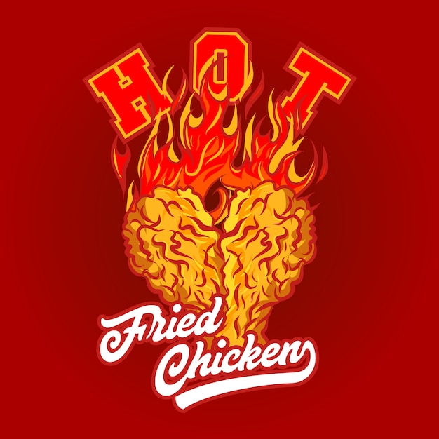 Hot fried chicken