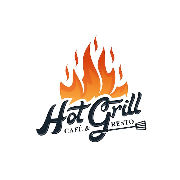 Логотип hot grill