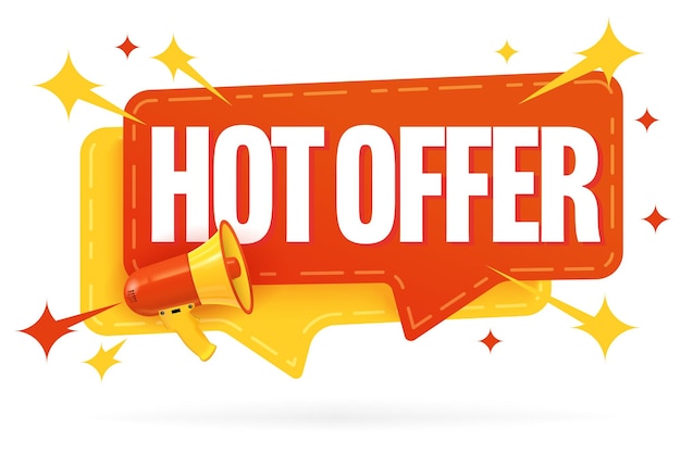 Hot offer discount label template