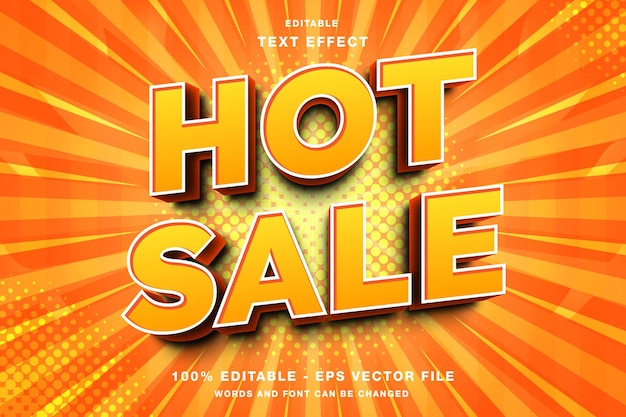 Vector hot sale 3d editable text effect