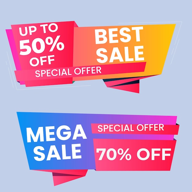 hot sale banner limited time special offer big sale discount up to 50 off vector illustration