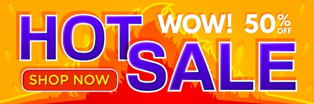 Hot sale banner sale and discounts