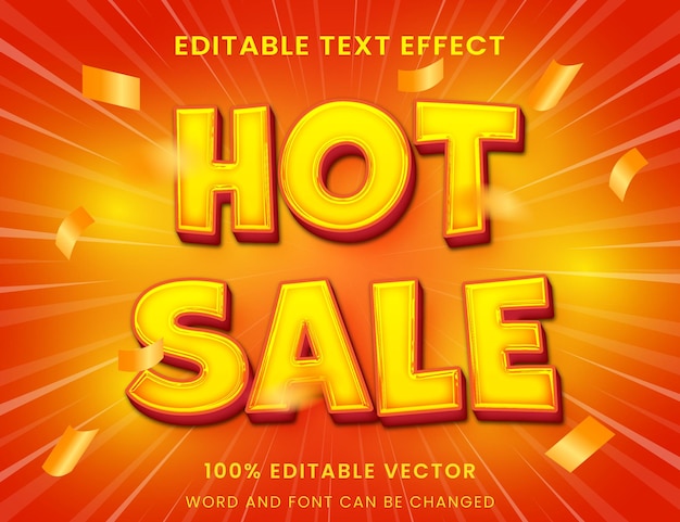 Hot sale cartoon 3D Editable text Effect Style