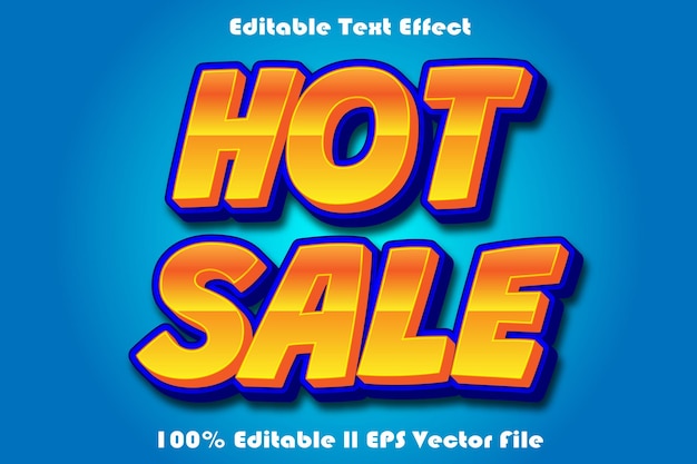 Hot Sale Editable Text Effect
