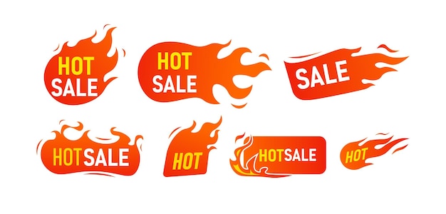 Vector hot sale label collection