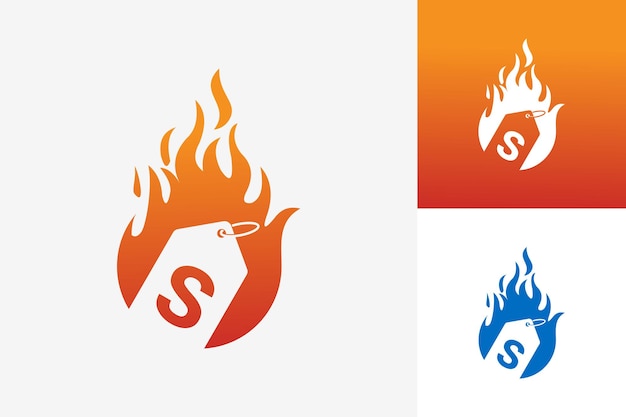 Vendita calda logo template design vector, emblem, design concept, creative symbol, icon