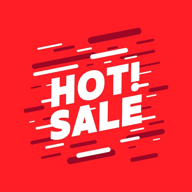 Hot sale promotion banner