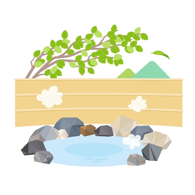 Vector hot spring