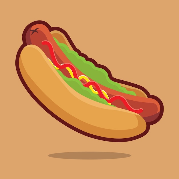 Hotdog vector 2