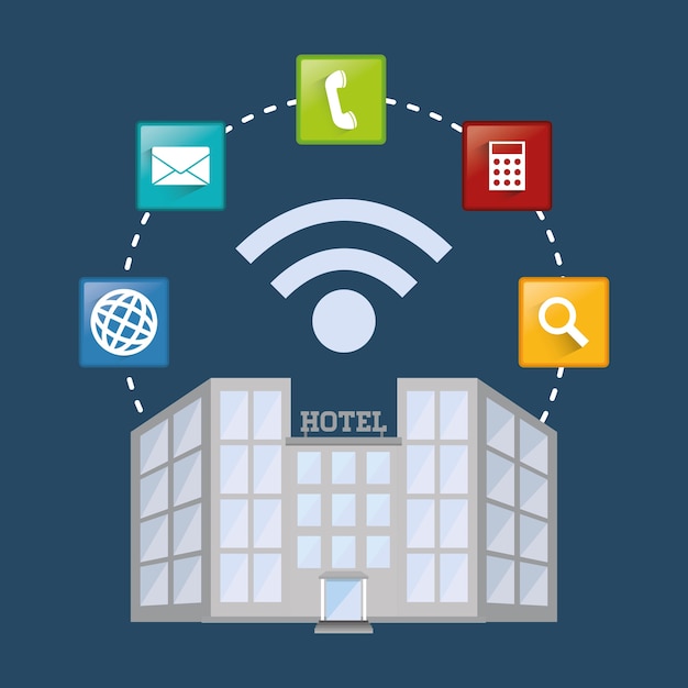 Hotel and digital apps design