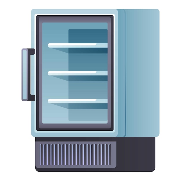ベクトル ホテル ドリンク冷蔵庫アイコン 白い背景で隔離の web デザインのためのホテル ドリンク冷蔵庫ベクトル アイコンの漫画