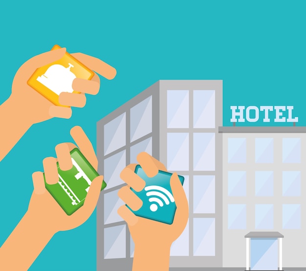 Hotel en digitale apps ontwerpen