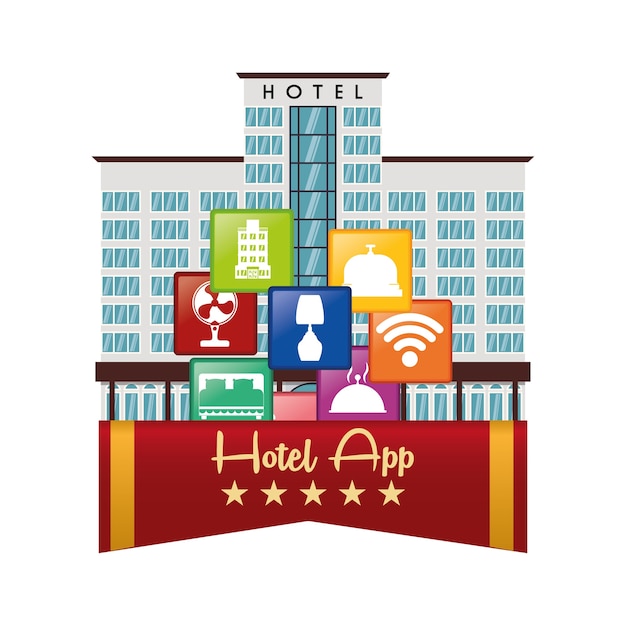 Hotel en digitale apps ontwerpen